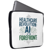 Krankenschwester - Gesundheitsgrenze Laptopschutzhülle (Vorne Rechts)