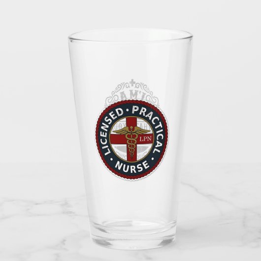 Krankenschwester Glas (Rückseite)