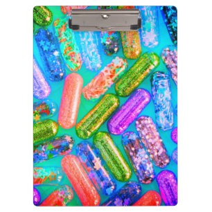 Krankenschwester-Glitter-Medikationsklemmbrett Klemmbrett