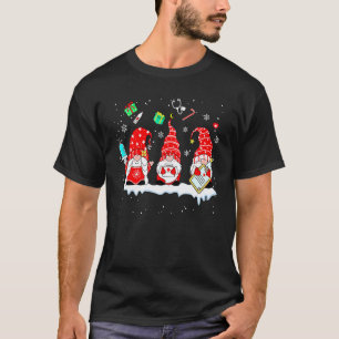 Krankenschwester Gnom Weihnachten Xmas Krankenschw T-Shirt