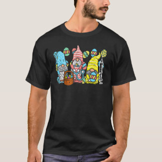 Krankenschwester Gnome Stethoskop Eier Ostern Schr T-Shirt