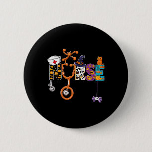 Krankenschwester Halloween Kostüm Niedliche Kranke Button