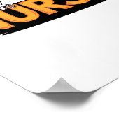 Krankenschwester - Halloween - mit Geist, Hexe und Poster (Ecke)