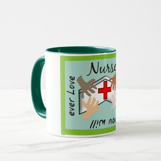 Krankenschwester-"härtester Job, den Sie überhaupt Tasse (Vorderseite Links)