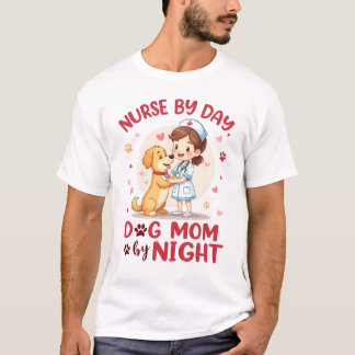 Krankenschwester heilen Hunde Komfort - herzerwärm T-Shirt