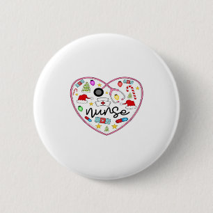 Krankenschwester Herz, Halloween Oversized T-Shirt Button