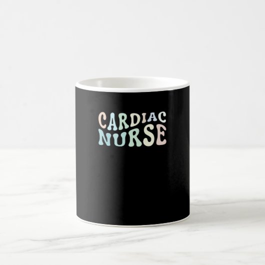 Krankenschwester Herzkrankenschwester Notfallkrank Kaffeetasse (Mittel)