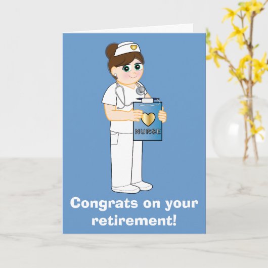 Krankenschwester: Herzlichen Glückwunsch zu Ihrer Karte (Gelbe Blume)