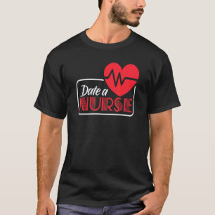 Krankenschwester Herzschlag Medizinischer Profi Lu T-Shirt