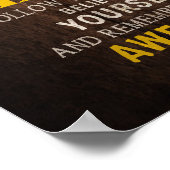 Krankenschwester - Heute ist ein guter Tag Motivie Poster (Ecke)