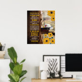 Krankenschwester - Heute ist ein guter Tag Motivie Poster (Heimbüro)