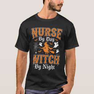 Krankenschwester-Hexen-Halloween-Design (2) T-Shirt