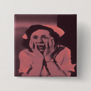 Krankenschwester-Horror Button
