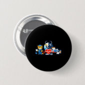 Krankenschwester-Humor-Nachtschicht-Emblem für RN- Button (Vorne & Hinten)