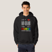 Krankenschwester Ich bin eine Mama und Krankenschw Hoodie (Vorne ganz)