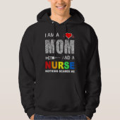 Krankenschwester Ich bin eine Mama und Krankenschw Hoodie (Vorderseite)