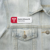 Krankenschwester ID Name Magnetisches Namensschild (Beispiel)