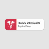 Krankenschwester ID Name Magnetisches Namensschild (Vorderseite)