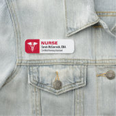 Krankenschwester ID Namensschild Benutzerdefiniert (Beispiel)