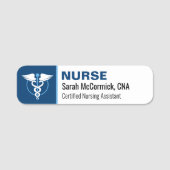 Krankenschwester ID Namensschild Benutzerdefiniert (Vorderseite)