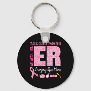 Krankenschwester im Notfall tragen wir rosa für de Schlüsselanhänger