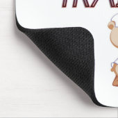 KRANKENSCHWESTER IM TRAINING MOUSEPAD (Ecke)