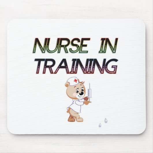 KRANKENSCHWESTER IM TRAINING MOUSEPAD (Vorne)