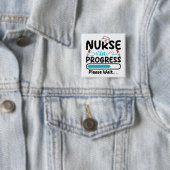 Krankenschwester in Ausbildung Ladequadrat-Schaltf Button (Beispiel)