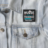 Krankenschwester in Ausbildung Ladequadrat-Schaltf Button (Beispiel)
