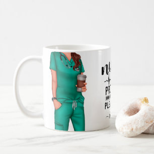 Krankenschwester in Ausbildung Personalisierter Ka Kaffeetasse