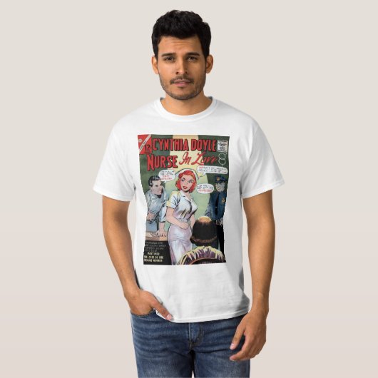 Krankenschwester in der Liebe T-Shirt (Vorne ganz)