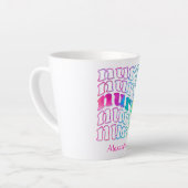 "Krankenschwester" in eleganten Regenbogenfarben Milchtasse (Linke Ecke)