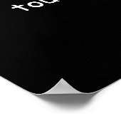 Krankenschwester ist geborene Kunst Mitgefühl Kümm Poster (Ecke)