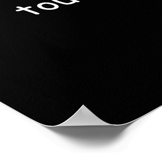 Krankenschwester ist geborene Kunst Mitgefühl Kümm Poster (Ecke)