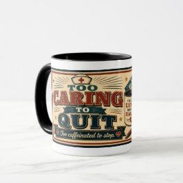 Krankenschwester-Kaffee-Liebhaber-Tasse Geschenk L Tasse