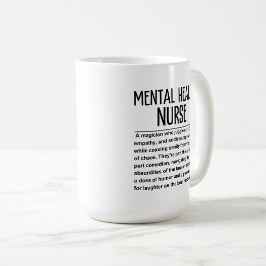 Krankenschwester Kaffeetasse (VorderseiteRechts)