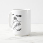 Krankenschwester Kaffeetasse (Vorderseite Links)