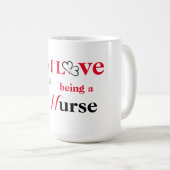Krankenschwester Kaffeetasse (VorderseiteRechts)
