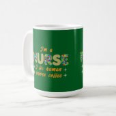 Krankenschwester Kaffeetasse (Vorderseite Links)