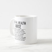Krankenschwester Kaffeetasse (Vorderseite Links)