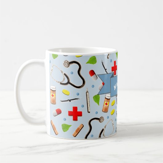 Krankenschwester Kaffeetasse (Links)