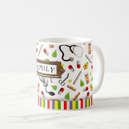 Krankenschwester Kaffeetasse (VorderseiteRechts)