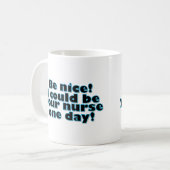 Krankenschwester Kaffeetasse (Vorderseite Links)