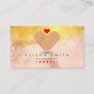 Krankenschwester / Kinderpfleger / pfleger Visitenkarte