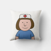 Krankenschwester Kissen (Rückseite)