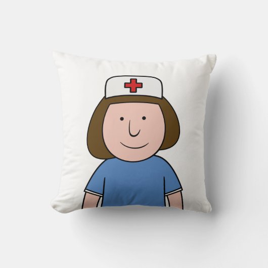 Krankenschwester Kissen (Vorderseite)