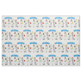 Krankenschwester-Krankenhaus-Szene Stoff (Fat Quarter (45,7 x 55,9 cm))