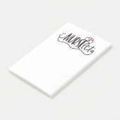 Krankenschwester Krankenschwester Post-it Klebezettel (angewinkelt)