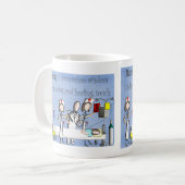 Krankenschwester-Kunst-Geschenke Kaffeetasse (Vorderseite Links)