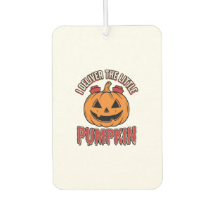 Krankenschwester-Kürbis-Halloween-Liefer-Shirt-Des Autolufterfrischer